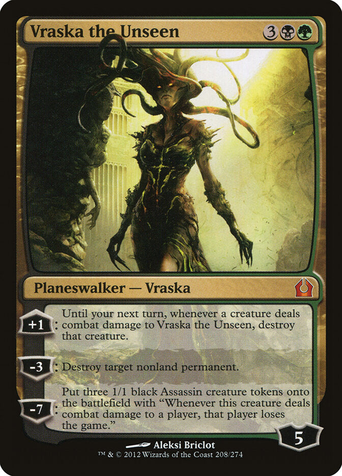 Vraska the Unseen (208) - Return to Ravnica (RTR)