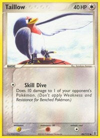 Taillow (86) - EX Delta Species (DS)