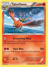 Talonflame (28) - XY Base Set (XY)