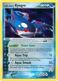 Team Aquas Kyogre (3) - EX Team Magma vs Team Aqua (MA)