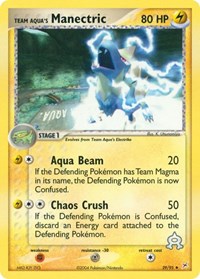 Team Aquas Manectric (29) - EX Team Magma vs Team Aqua (MA)