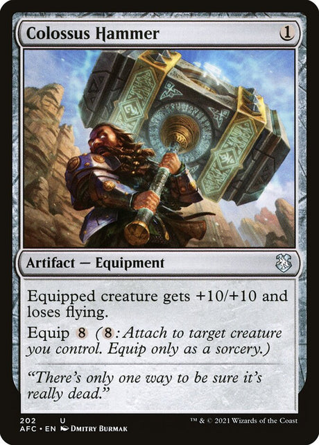 Colossus Hammer (202) - Forgotten Realms Commander (AFC)
