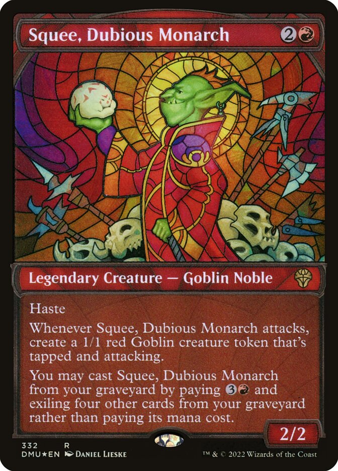 Squee, Dubious Monarch (332) - Dominaria United (DMU)