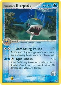Team Aquas Sharpedo (18) - EX Team Magma vs Team Aqua (MA)