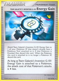 Team Galactics Invention G 101 Energy Gain (116) - Platinum (PL)