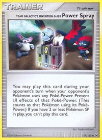 Team Galactics Invention G 103 Power Spray (117) - Platinum (PL)