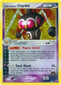Team Magmas Claydol (8) - EX Team Magma vs Team Aqua (MA)