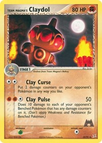 Team Magmas Claydol (33) - EX Team Magma vs Team Aqua (MA)