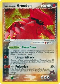 Team Magmas Groudon (9) - EX Team Magma vs Team Aqua (MA)