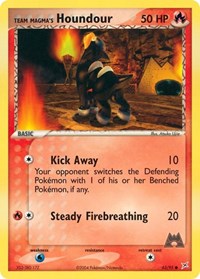 Team Magmas Houndour (63) - EX Team Magma vs Team Aqua (MA)