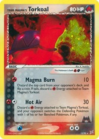 Team Magmas Torkoal (12) - EX Team Magma vs Team Aqua (MA)
