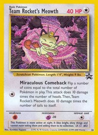Team Rockets Meowth (18) - WoTC Promo (PR)