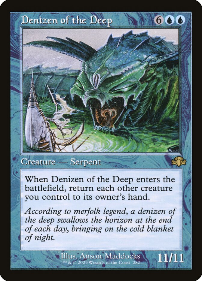 Denizen of the Deep (282) - Dominaria Remastered (DMR)