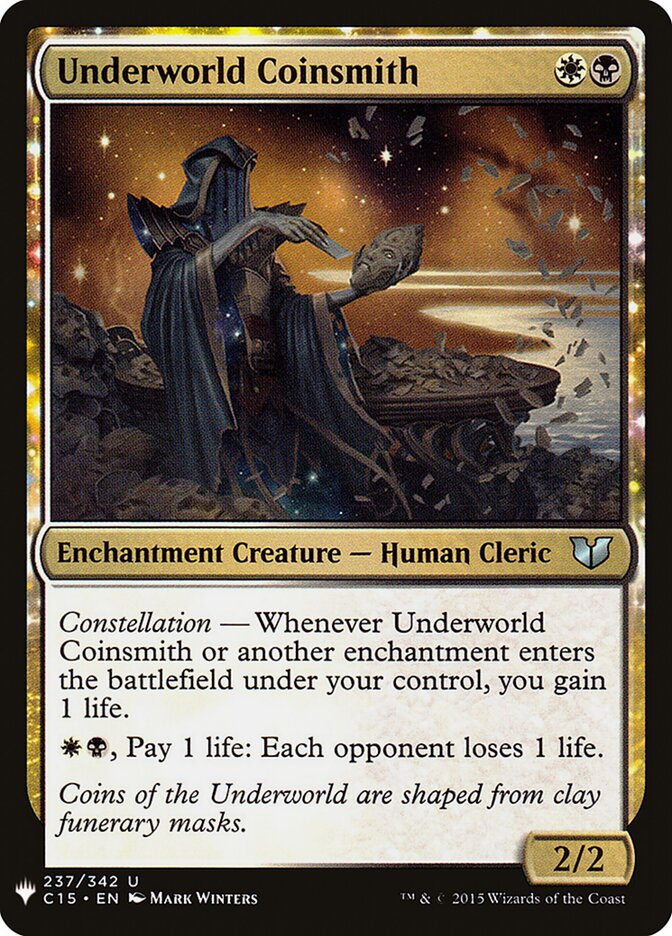 Underworld Coinsmith (C15-237) - The List (PLST)