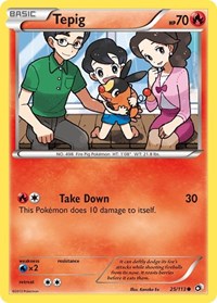 Tepig (25) - Legendary Treasures (LTR)