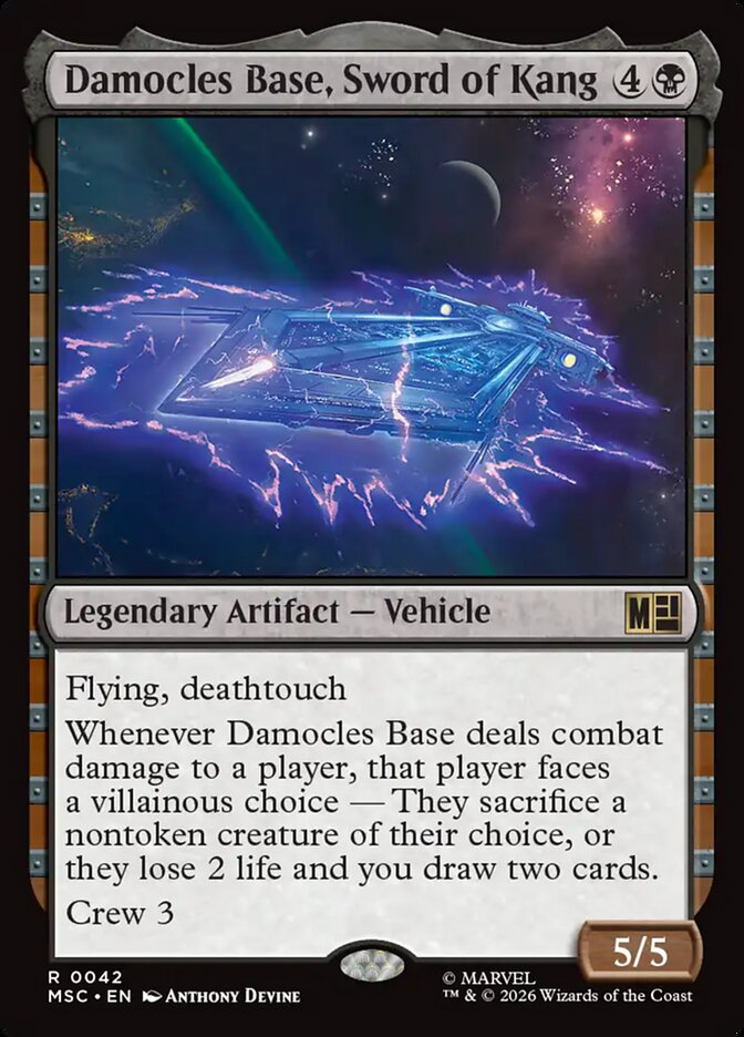 Damocles Base, Sword of Kang (42) - Marvel Super Heroes Commander (MSC)