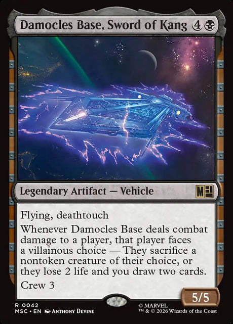 Damocles Base, Sword of Kang (42) - Marvel Super Heroes Commander (MSC)