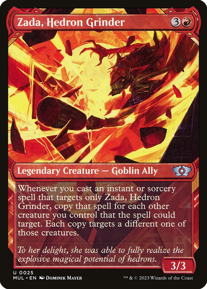 Zada, Hedron Grinder (25) - Multiverse Legends (MUL)