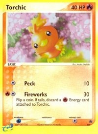 Torchic 008 e League (8) - Nintendo Promos (PR)