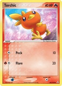 Torchic (83) - EX Holon Phantoms (HP)