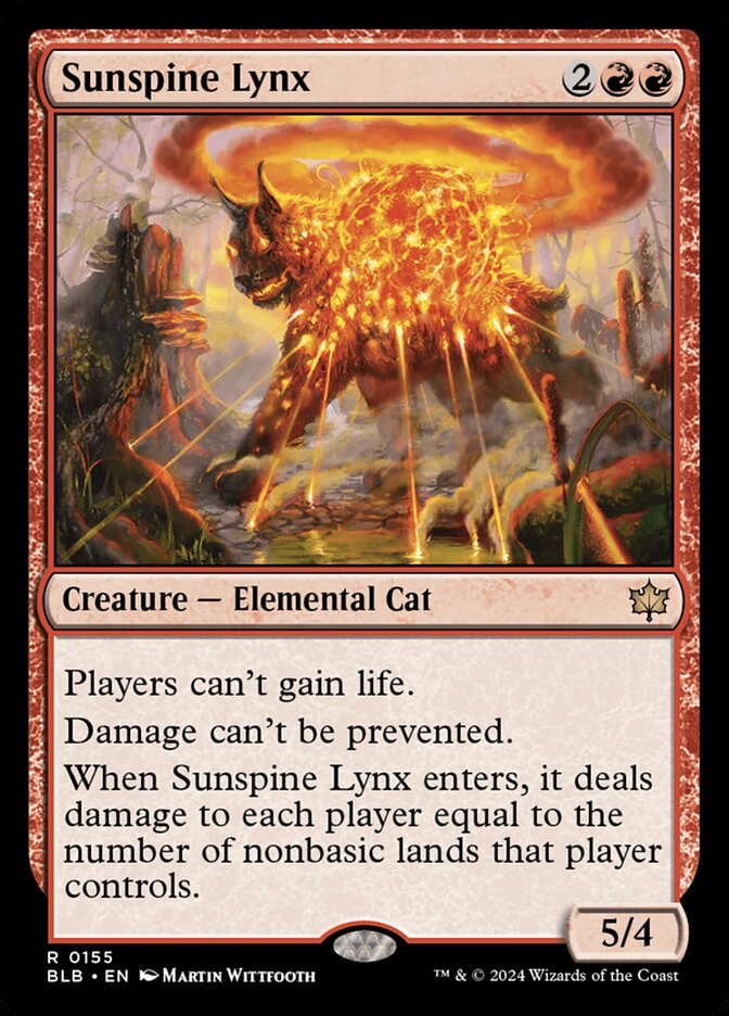 Sunspine Lynx (155) - Bloomburrow (BLB)