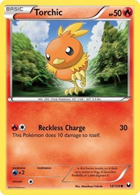 Torchic (14) - Dark Explorers (DEX)