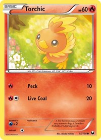 Torchic (15) - Dark Explorers (DEX)
