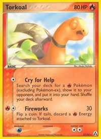 Torkoal (27) - EX Legend Maker (LM)