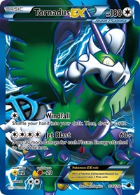 Tornadus EX Team Plasma 114 Full Art (114) - Plasma Freeze (PLF)
