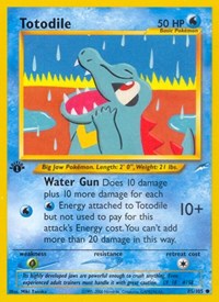 Totodile (85) - Neo Destiny (N4)