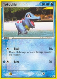 Totodile (79) - EX Hidden Legends (HL)