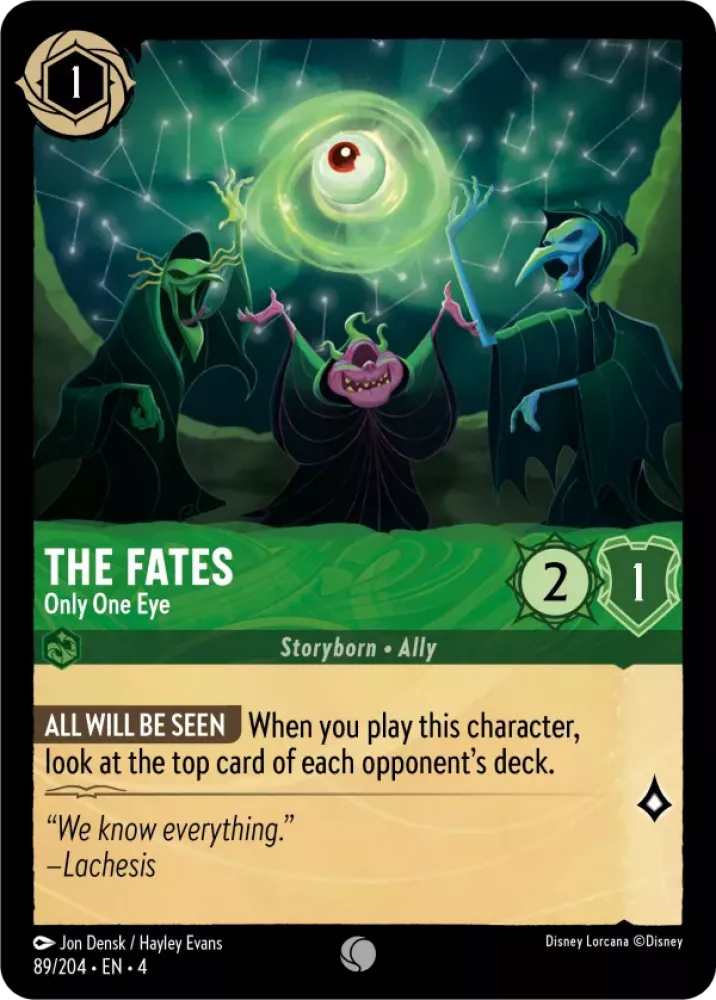 The Fates - Only One Eye - [Foil] Ursula's Return (4)