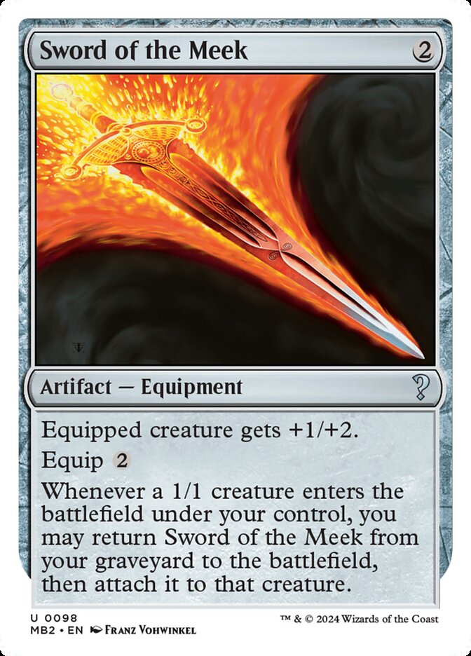 Sword of the Meek (98) - Mystery Booster 2 (MB2)