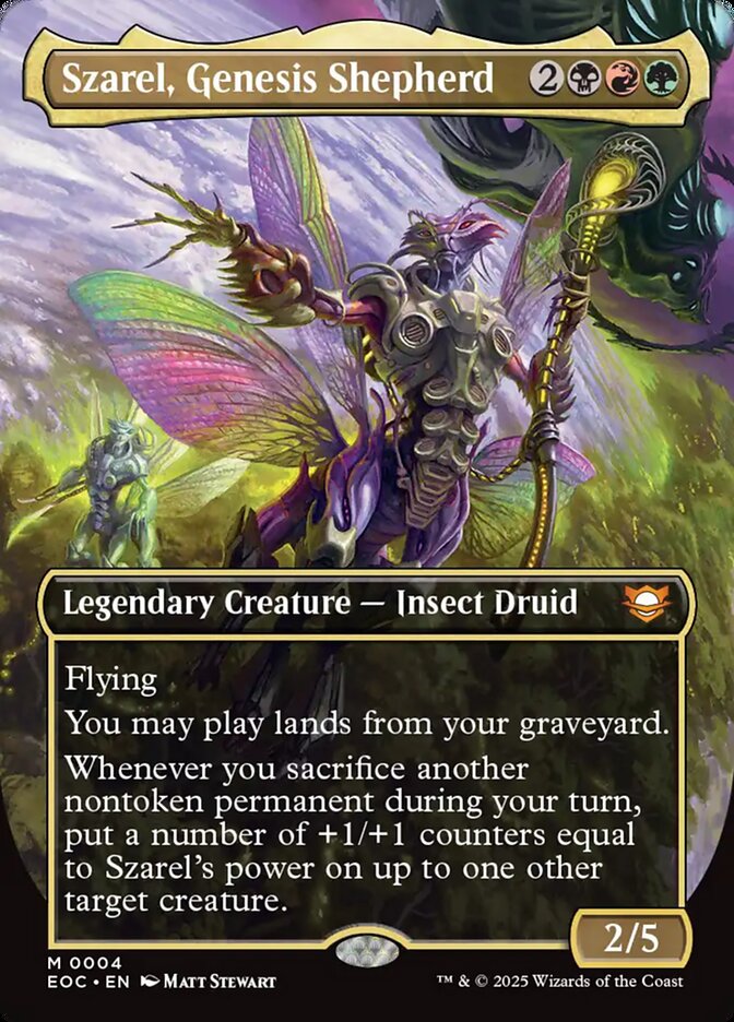 Szarel, Genesis Shepherd (4) - Edge of Eternities Commander (EOC)