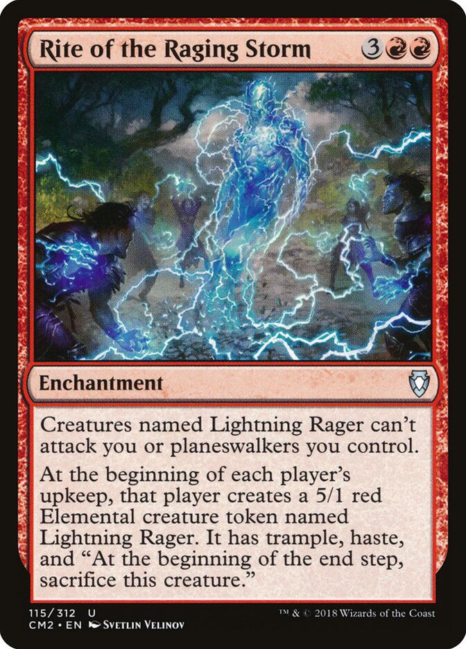 Rite of the Raging Storm (115) - Commander Anthology Volume II (CM2)