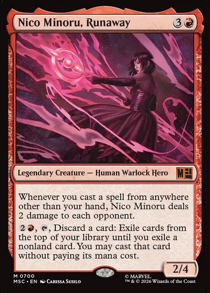 Nico Minoru, Runaway (700) - Marvel Super Heroes Commander (MSC)