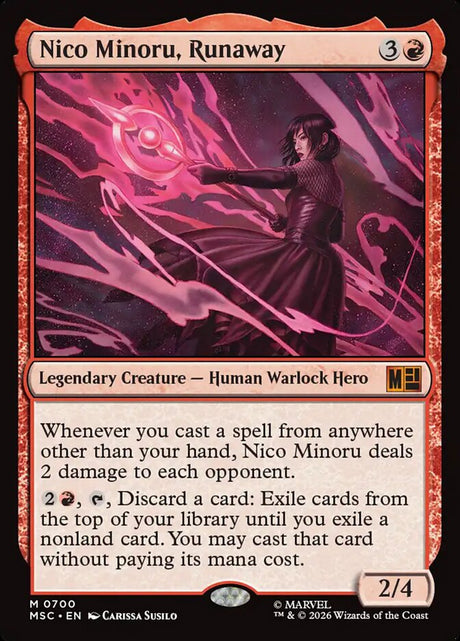 Nico Minoru, Runaway (700) - Marvel Super Heroes Commander (MSC)
