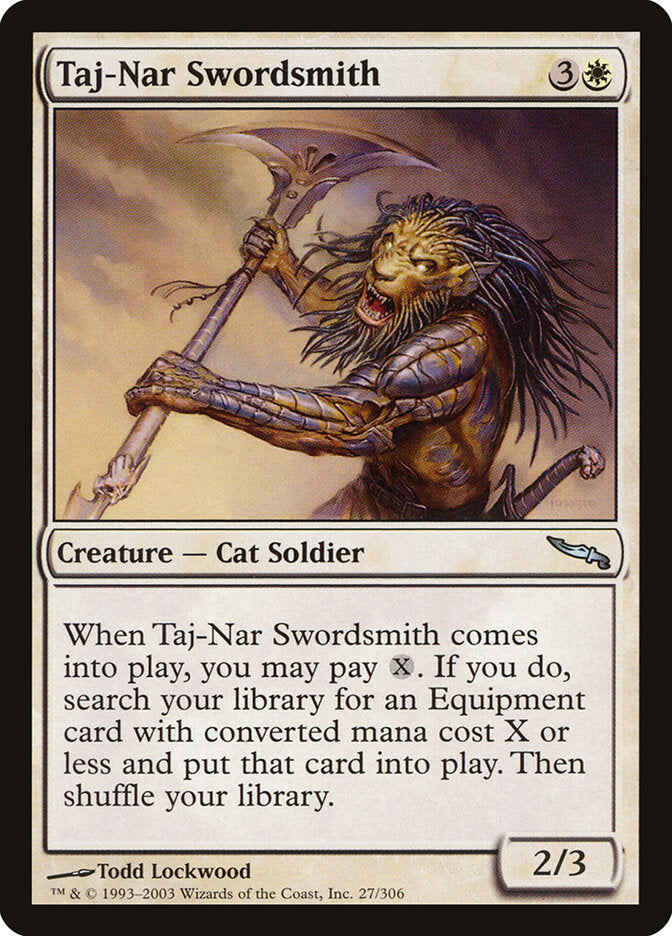 Taj-Nar Swordsmith (27) - Mirrodin (MRD)
