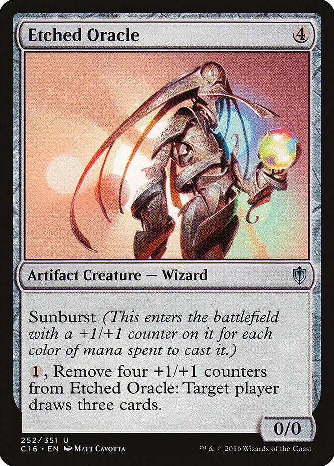 Etched Oracle (252) - Commander 2016 (C16)