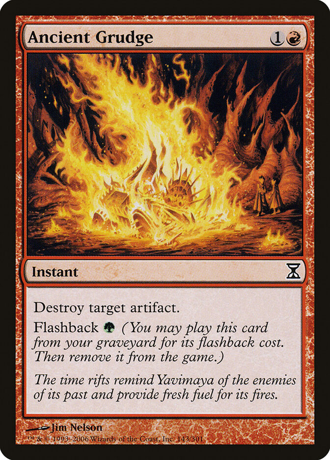 Ancient Grudge (143) - Time Spiral (TSP)