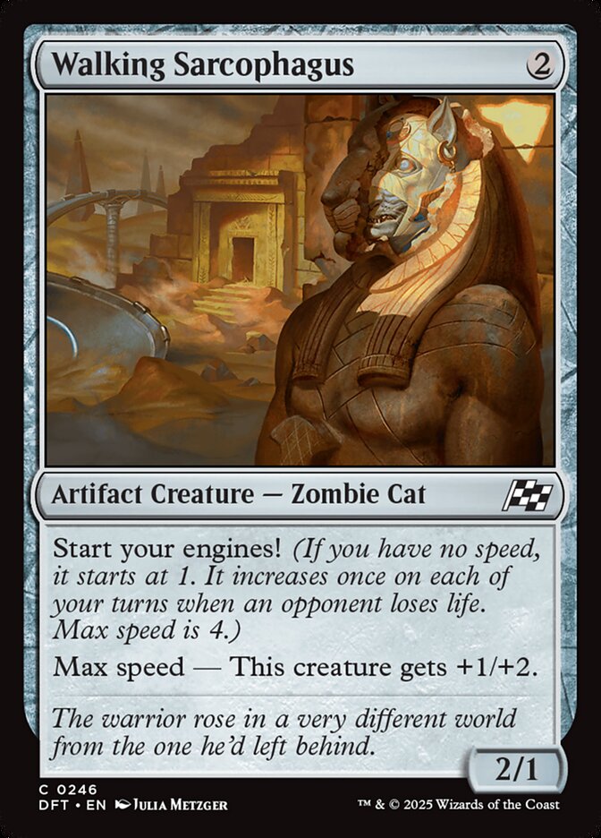 Walking Sarcophagus - [Foil] Aetherdrift (DFT)