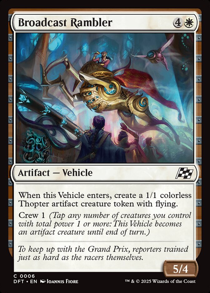 Broadcast Rambler - Aetherdrift (DFT)