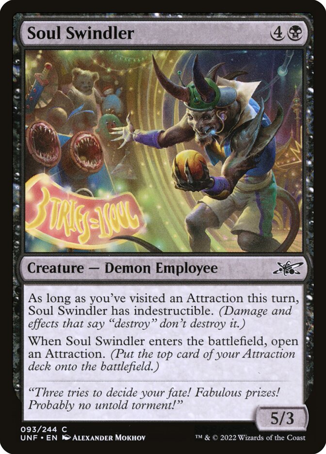 Soul Swindler (93) - Unfinity (UNF)