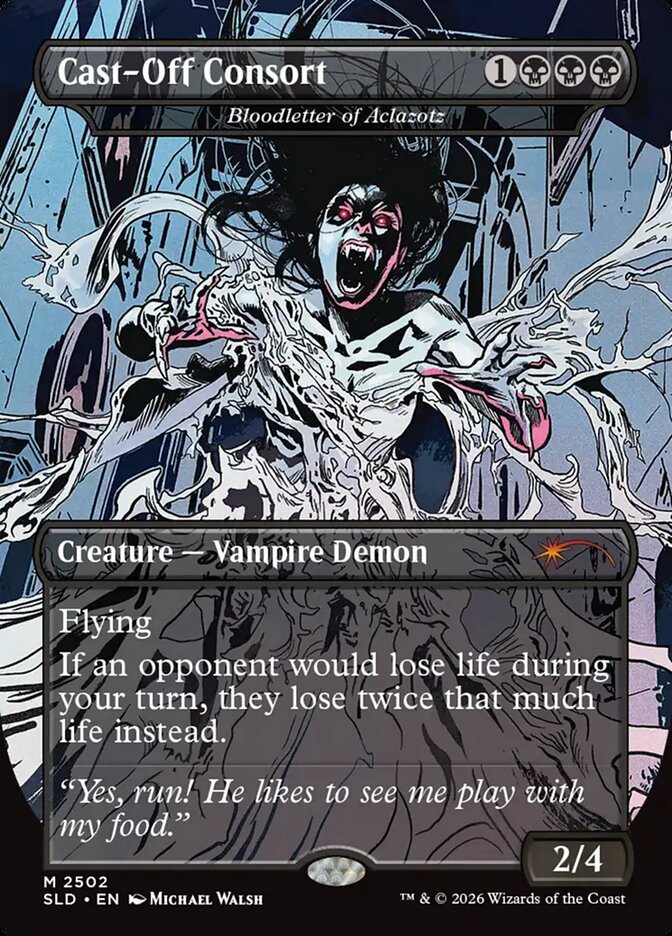 Cast-Off Consort - Bloodletter of Aclazotz (2502) - Secret Lair Drop (SLD)