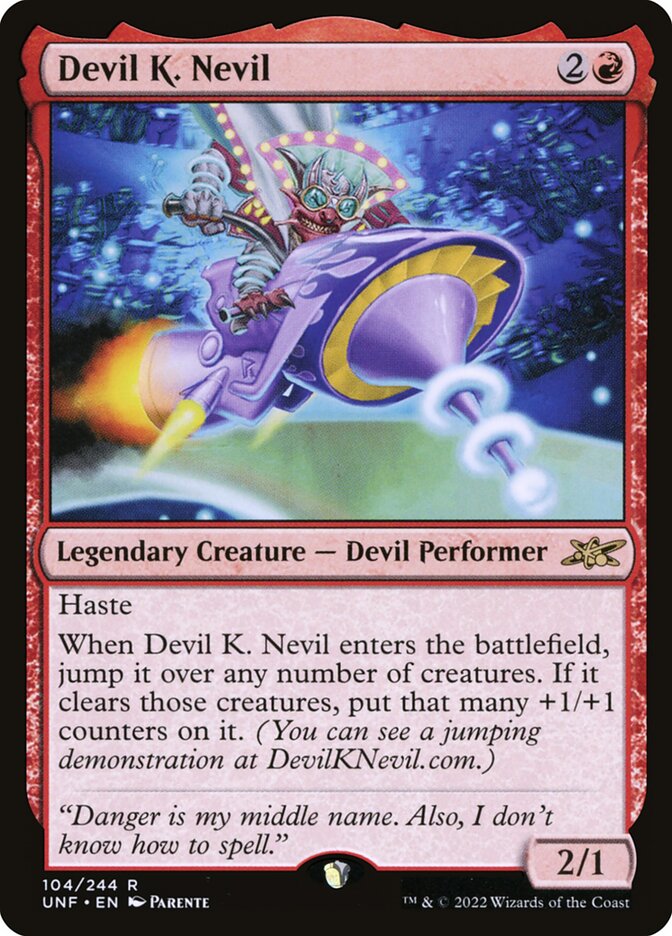Devil K. Nevil (104) - Unfinity (UNF)