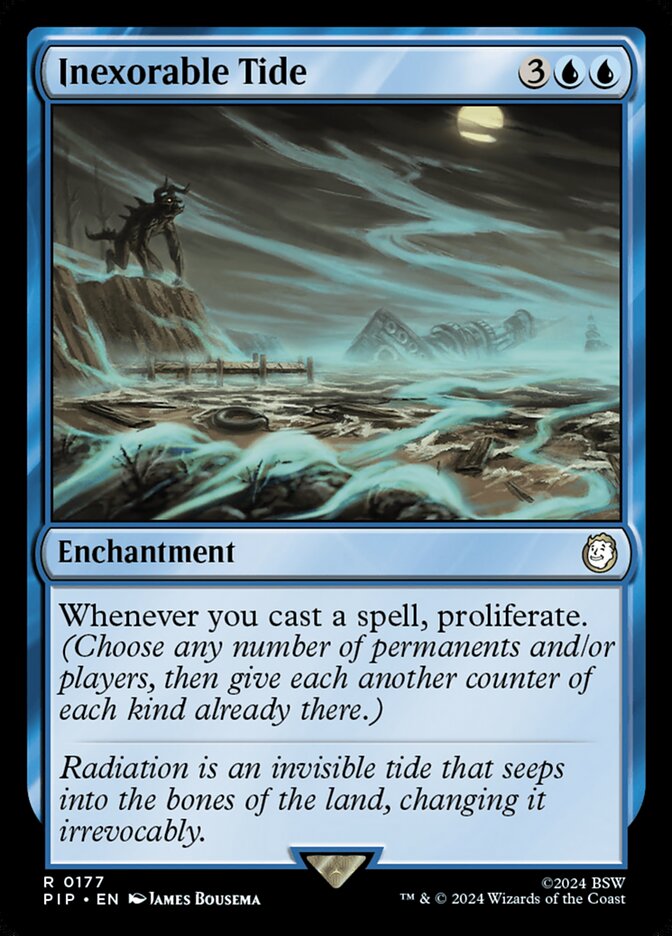 Inexorable Tide - [Foil] Fallout (PIP)