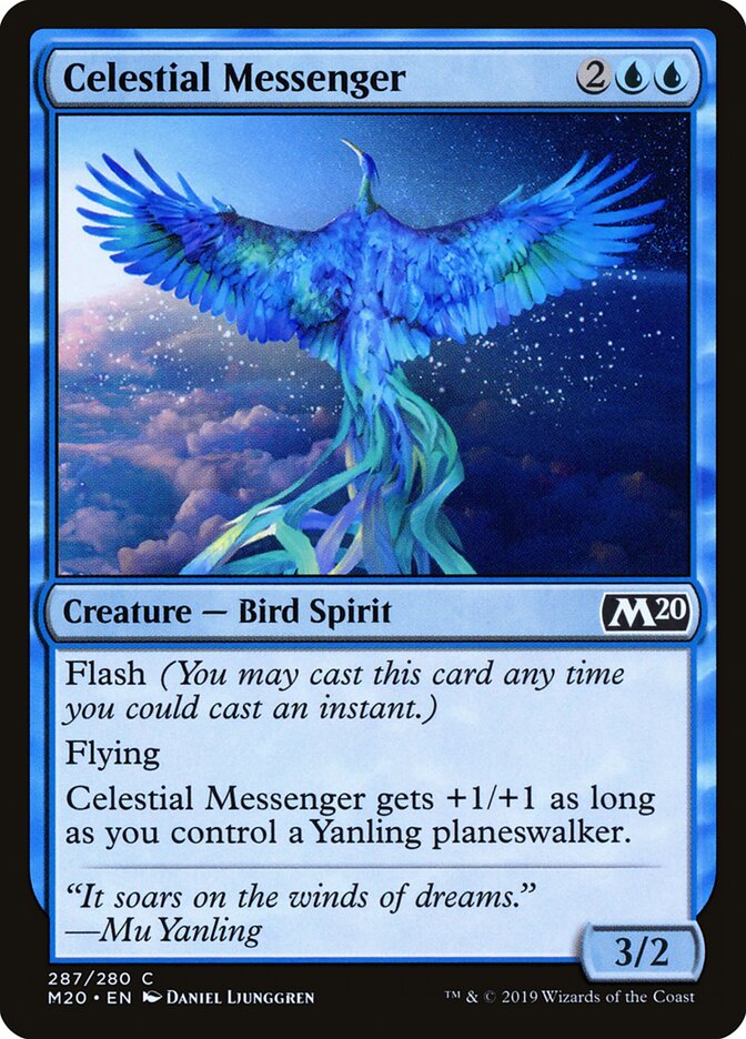 Celestial Messenger (287) - Core Set 2020 (M20)