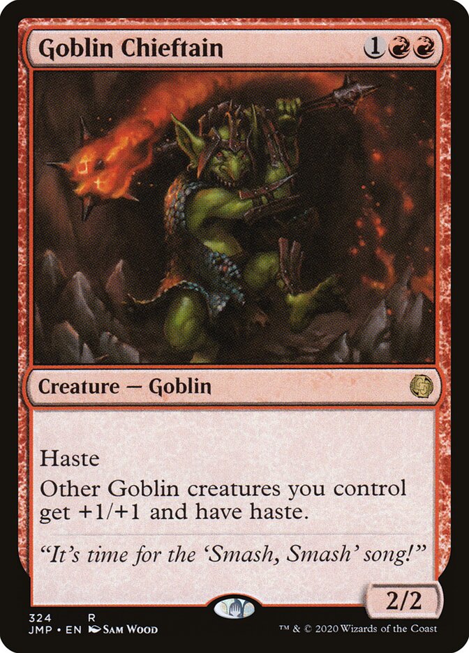 Goblin Chieftain (324) - Jumpstart (JMP)