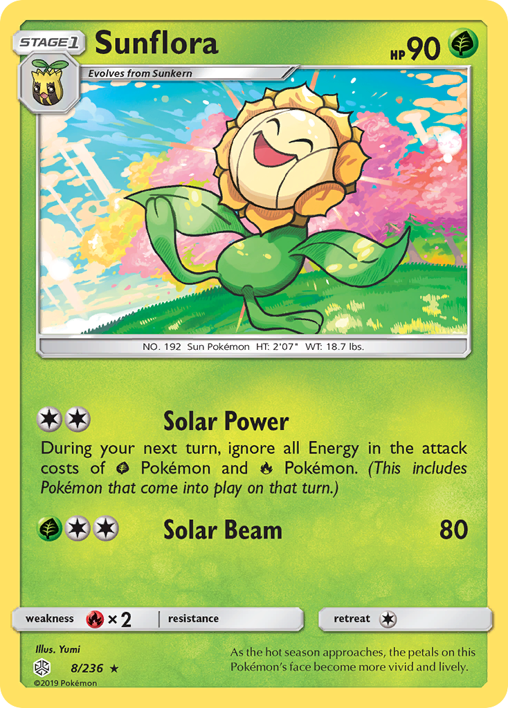Sunflora (8/236) - Cosmic Eclipse (CEC)