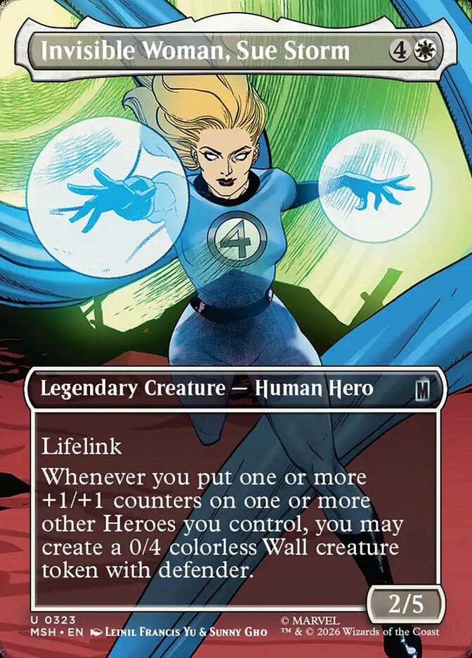 Invisible Woman, Sue Storm (323) - Marvel Super Heroes (MSH)